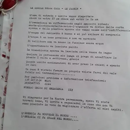 Le Jasmin Da Marina Saint-Vincent